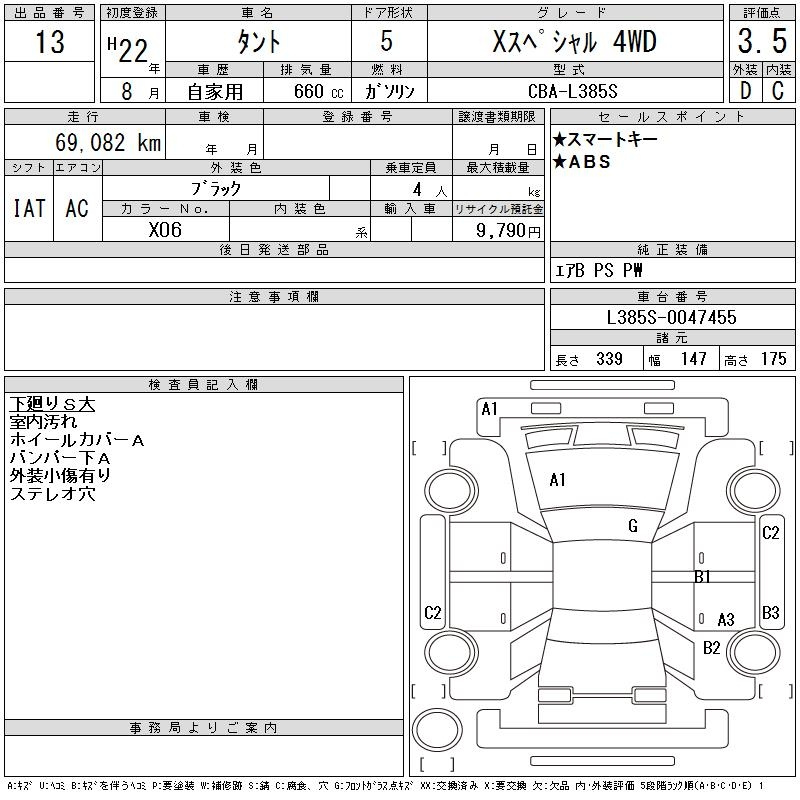 Таможенный лист