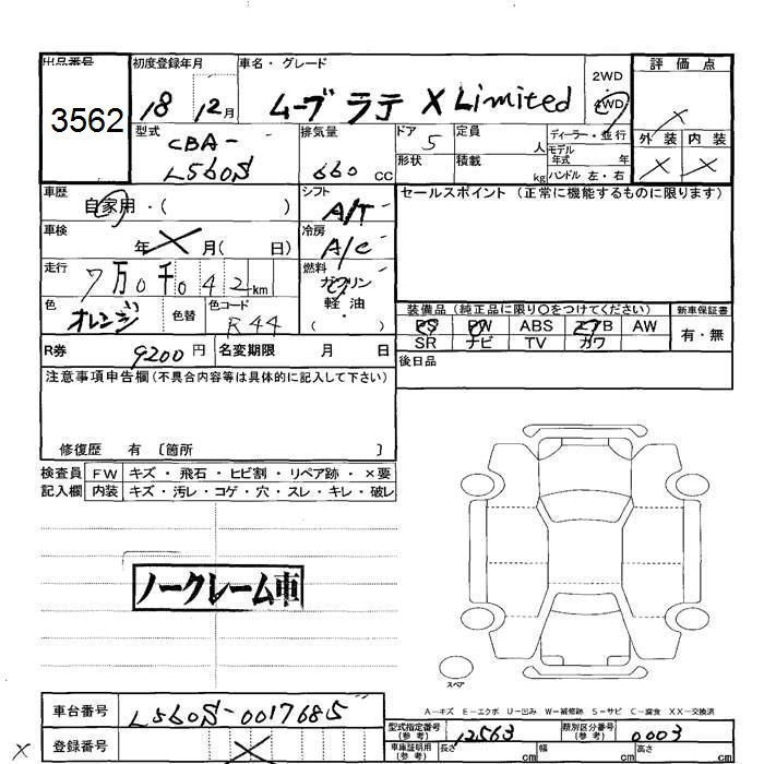 Таможенный лист
