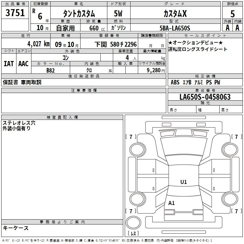 Таможенный лист