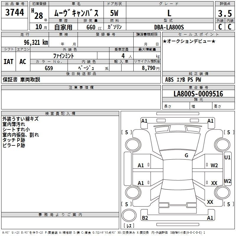 Таможенный лист