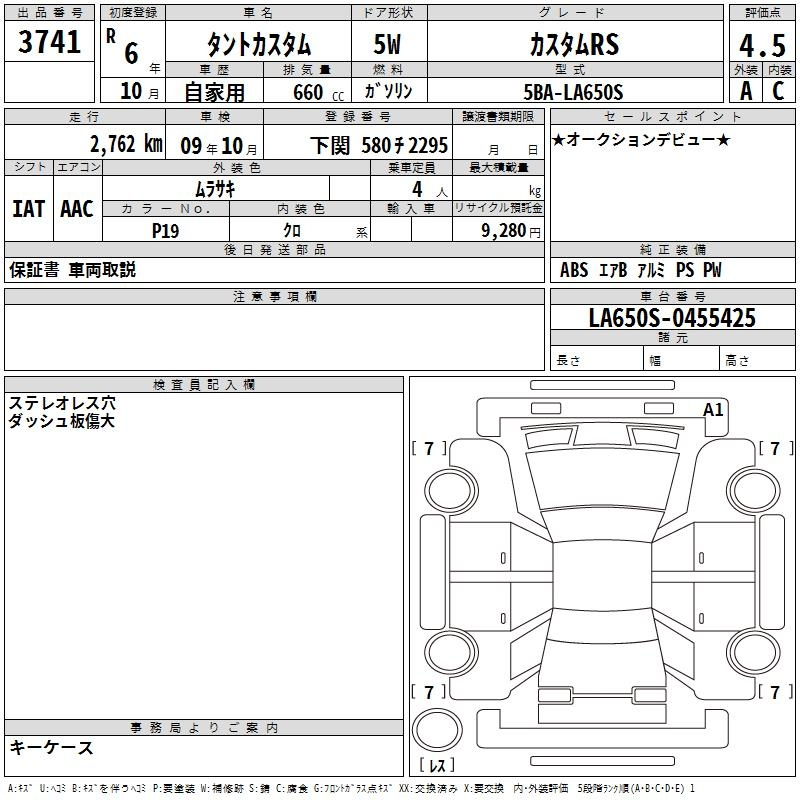 Таможенный лист