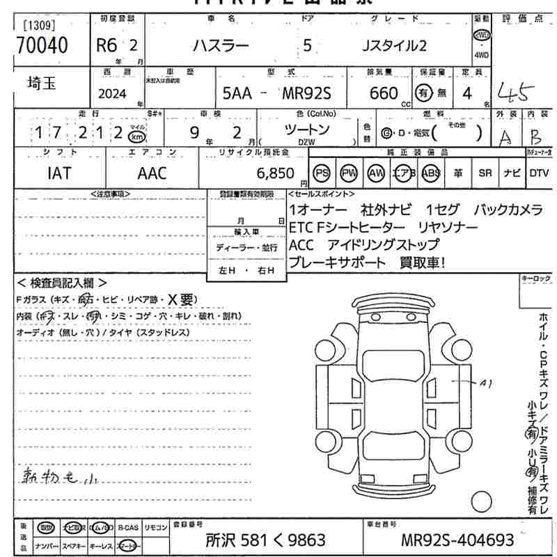 Таможенный лист