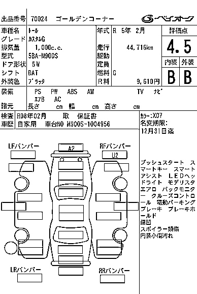 Таможенный лист