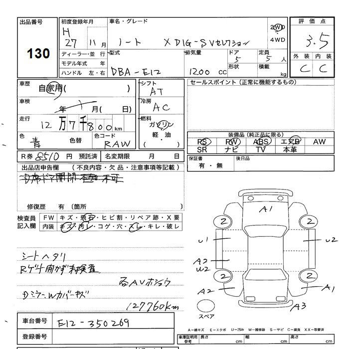 Таможенный лист