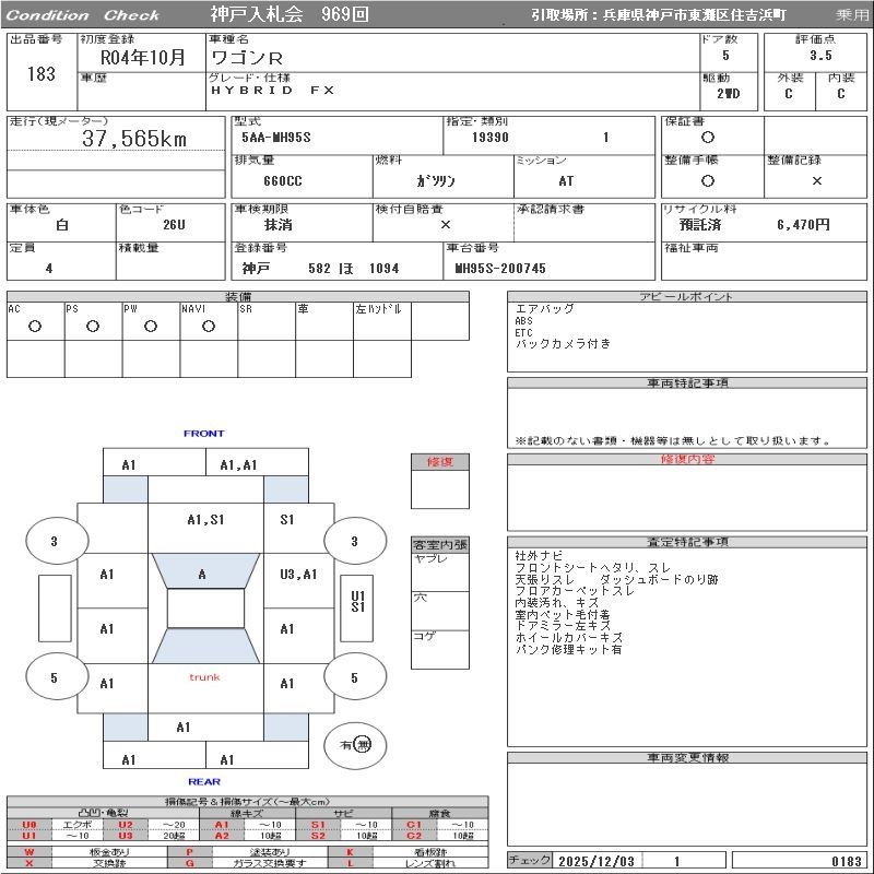 Таможенный лист