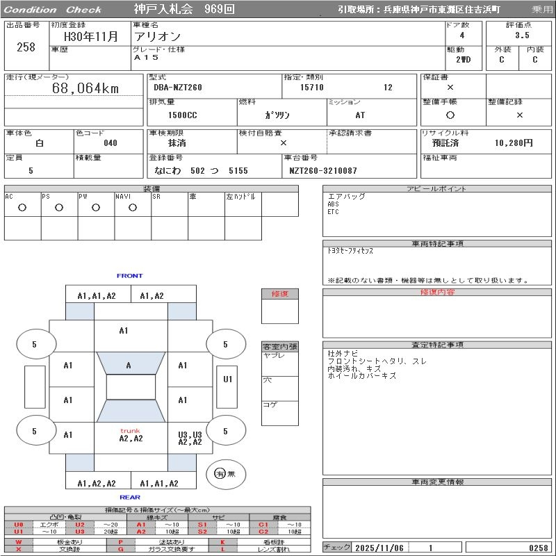 Таможенный лист