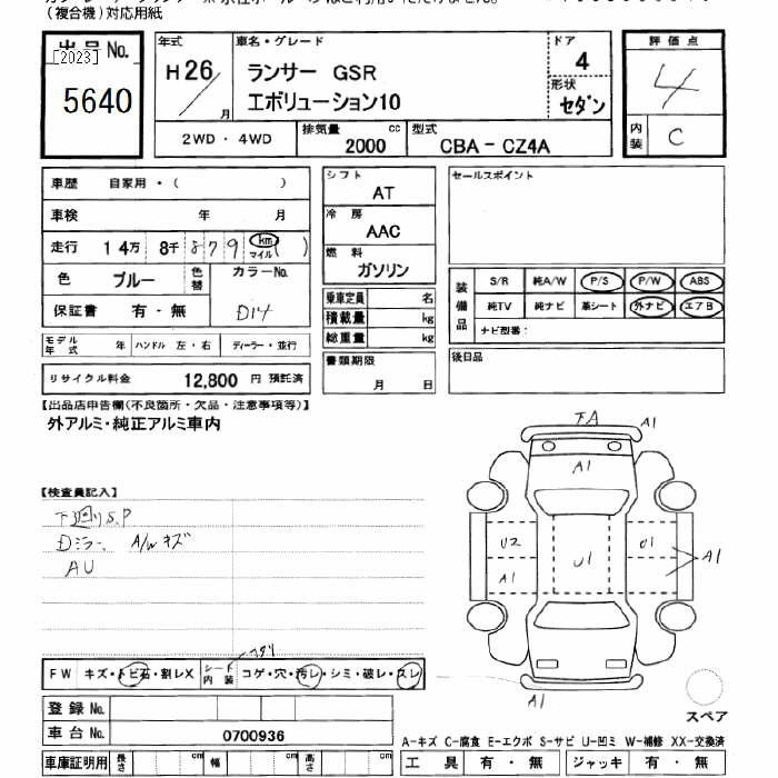 Таможенный лист
