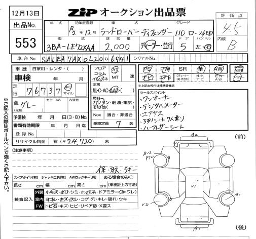 Таможенный лист